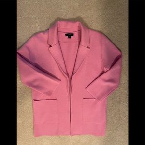 J.Crew Sophie Open-Front Sweater Blazer